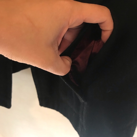 Old Navy black Pea Coat - Picture 4 of 8